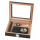Humidor-Set schwarz Glasdeckel  für ca. 15 Zigarren