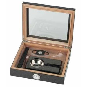 Humidor-Set Carbon Design