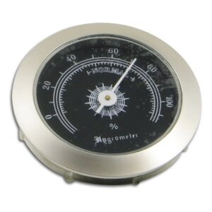 Hygrometer chrom 5cm