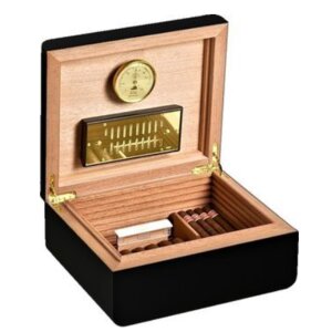 Adorini Humidor Carrara M Deluxe black