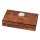 Mini Zigarren-Humidor Wurzelholzdekor matt für ca. 4 Zig.