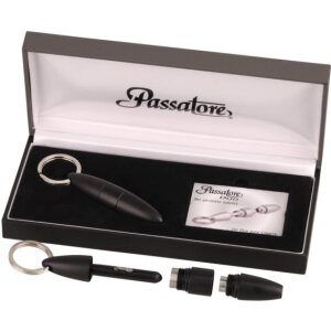 PASSATORE Cigarrenrundschneider Duo XL schwarz 9/12mm