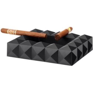 COLIBRI Cigarrenascher Quasar schwarz 6 Abl.