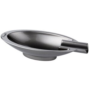 Cigarrenascher Metall grau 1 Ablage