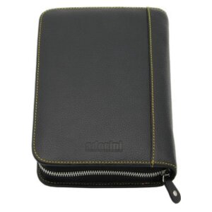 ADORINI Cigarrenetui Leder schwarz 7er