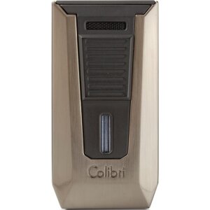 COLIBRI Zigarrenfeuerzeug Slide II gun / schwarz matt