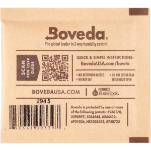 BOVEDA Humidipak 2-way 69% 7x6,3cm 25St.