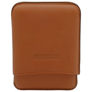 WESS Cigarillo-Etui Leder natur 8er