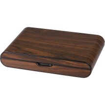 Humidor Walnussdekor matt für ca. 10 Zigarren