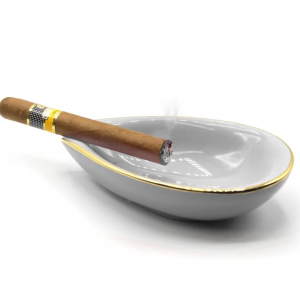 ADORINI Cigarrenascher Keramik weiss 1 Ablg.