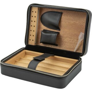 Passatore Reisehumidor Kunstleder schwarz