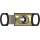 Cigarrenabschneider Kunststoff schwarz/gold 26mm