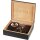 Humidor-Set schwarz für ca. 25 Zigarren