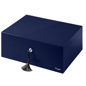 Caseti Humidor Paris dunkelblau