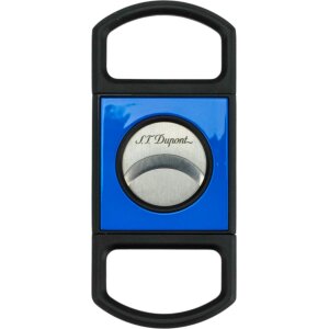 ST.DUPONT Cigarrenabschneider Fluo blau 21mm