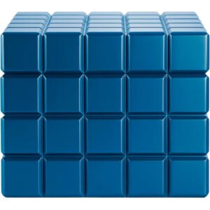 Colibri Desktop Humidor Heritage Cube blau