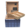 Colibri Desktop Humidor Heritage Cube blau