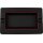 PASSATORE Zigarrenascher Aluminium schwarz, Innenrand rot