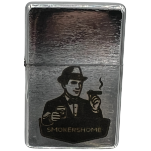 Graviertes Smokershome Sturmfeuerzeug (Aktion)