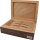 PASSATORE Humidor schwarz/Sandelholz glänzend,20-30 Zigarren