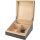 Humidor schwarz olive für ca. 40-50 Zigarren
