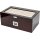Humidor Cherry Finish  hi-gloss/Glasdeckel für ca. 75 Zig.