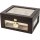 Humidor Ebony Ebony matt, Glasdeckel, für ca. 30-40 Zig.