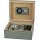 Humidor-Set Eiche grau Finish für ca. 40 Zigarren